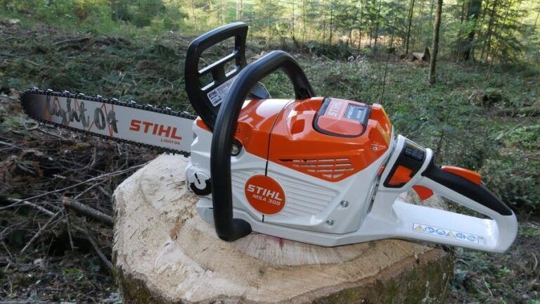 Tronçonneuse Stihl MSA 300, Test et avis